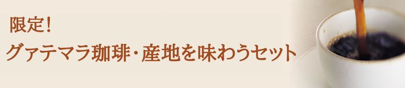 グァテマラ山地を味わうセット